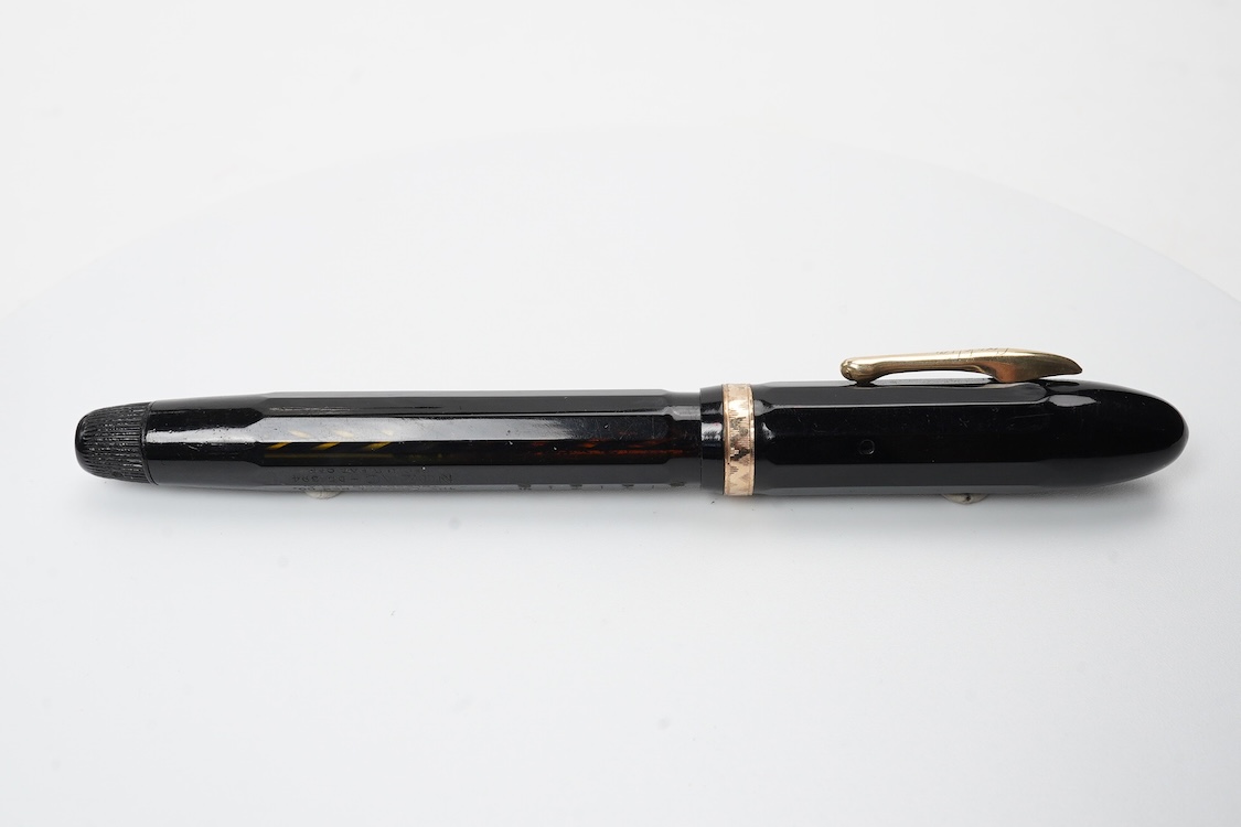 A Conklin Noziac Word Gauge fountain pen with Conklin 14ct. gold broad nib